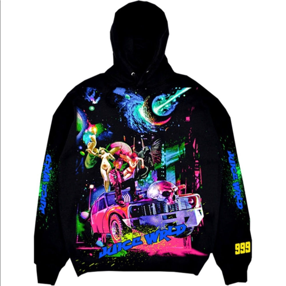 Vlone x Juice world 999 cosmic hoodie. Rare!